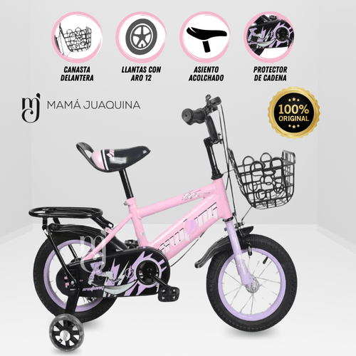 Bicicleta Aro 12 «DREW» Rosa