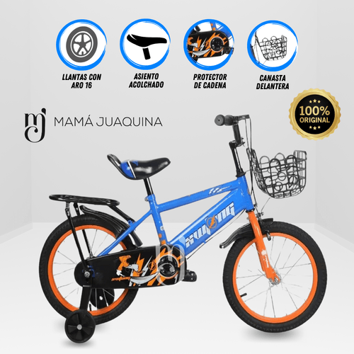 Bicicleta Aro 16 «DREW» Azul