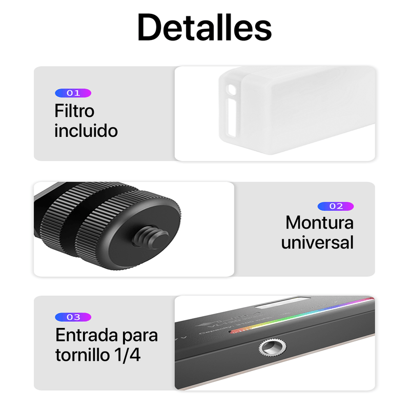 Luz-Led-Rgb-Ulanzi-VL120-Filtro-Difuminador-para-Video-Fotografia