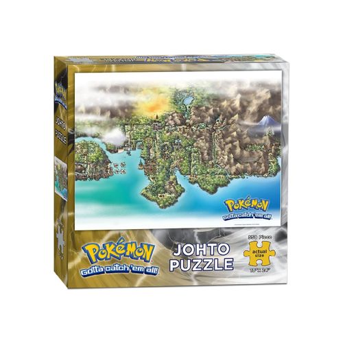 Pokemon Rompecabeza USAopoly Johto 550 piezas