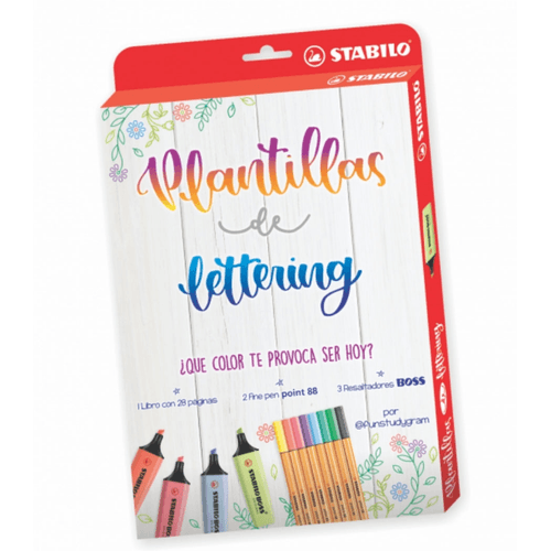 Plantillas de Lettering Stabilo