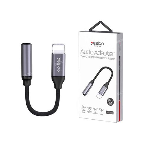 Adaptador Lightning a Audio Yesido Yau21