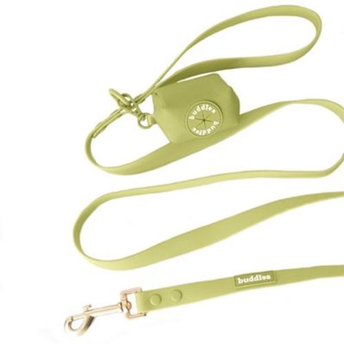 Buddies Correa Pvc Para Perros Paseos Verde 152cm