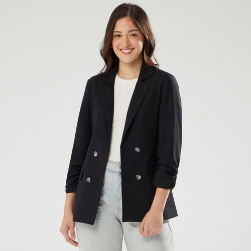 Blazer Hypnotic Mujer Manga Larga Lino