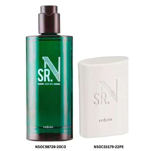 Set Natura Sr N Clásico Perfume y Jabón para Afeitar