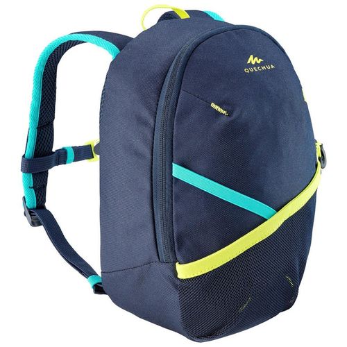 MOCHILA PEQUEÑA DE MONTAÑA Y TREKKING NIÑO QUECHUA MH100 AZUL MARINO 5L