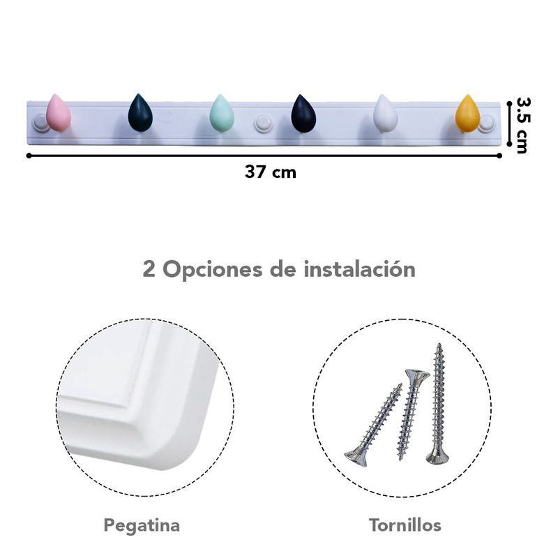 Colgador-Perchero-de-Pared-Organizador-de-Cocina-F23-BL