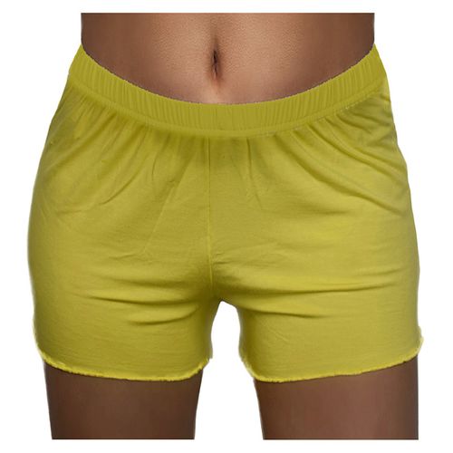 SHORT AMARILLO CLASICO MODAL 100% NATURAL VIPZONE