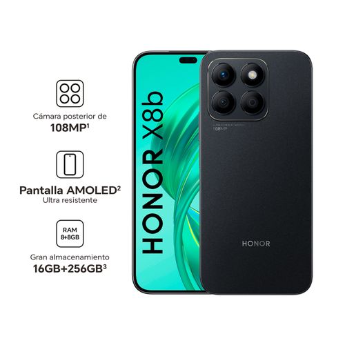 HONOR X8b 8GB+256GB - Midnight Black