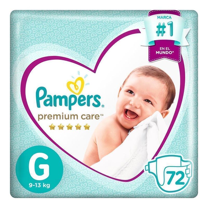 Pañales-Pampers-Premium-Care-MegaPack-Talla-G-72-unidades