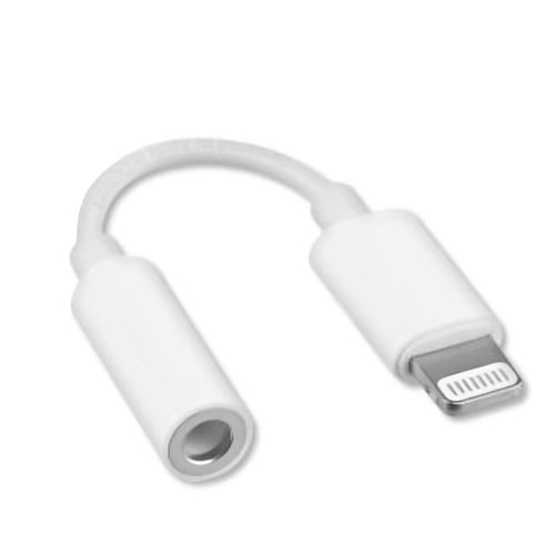 Adaptador de Lightning a Audio 3.5mm Blanco