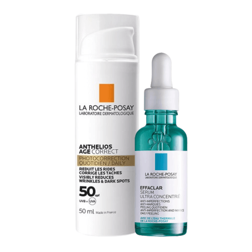 La Roche Posay Tratamiento Corrector Antiacné - Fotoprotección + Serum