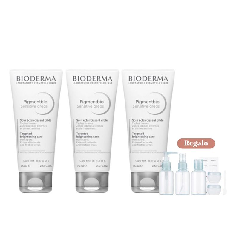 Trio-Bioderma-Pigmentbio-Sensitive-Areas-Aclarante-