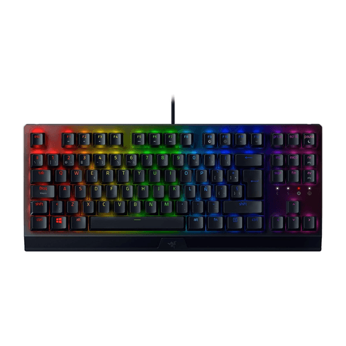 TECLADO ESPAÑOL RAZER BLACKWIDOW V3 TKL MECHANICAL YELLOW SWITCH CHROMA