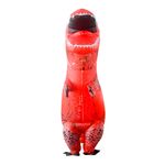 Disfraz-Dinosaurio-Rex-Rojo-Inflable-Adulto-Halloween-Cosplay