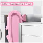 Bañera-Plegable-para-Bebes-Tina-de-Baño-Cangrejo-WI5-Rosado