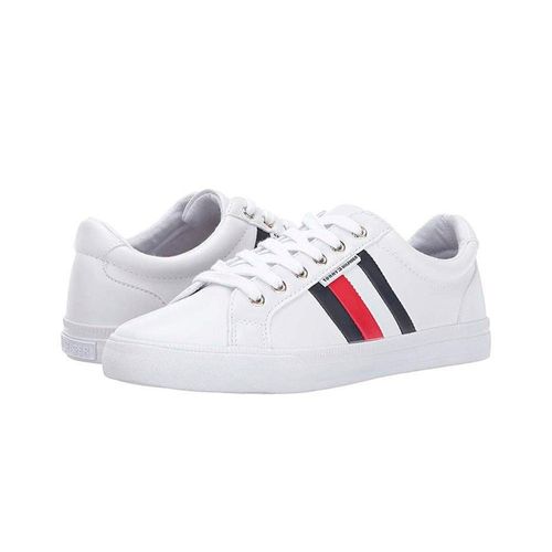 Zapatillas Tommy Hilfiger Lightz Original Color Blanco Para Mujer - Loaizar