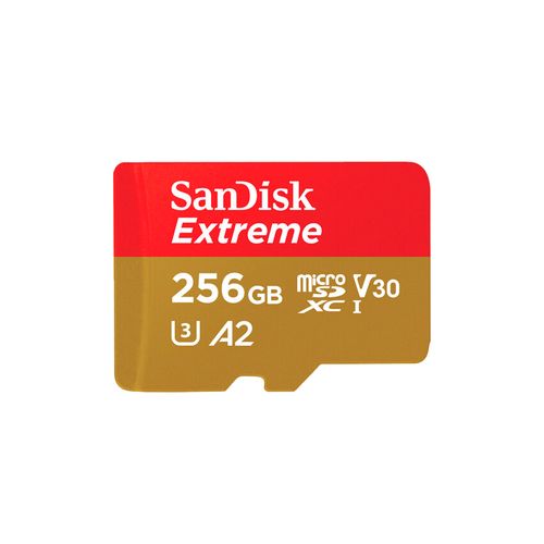 Memoria Micro SD Sandisk 256GB - R190mb - W130mb - Extreme - Fotobuy Store