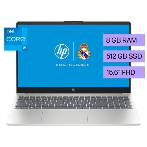 Laptop HP 15-fd0055la FHD Core I5-1235 8GB RAM 512GB SSD 15.6"