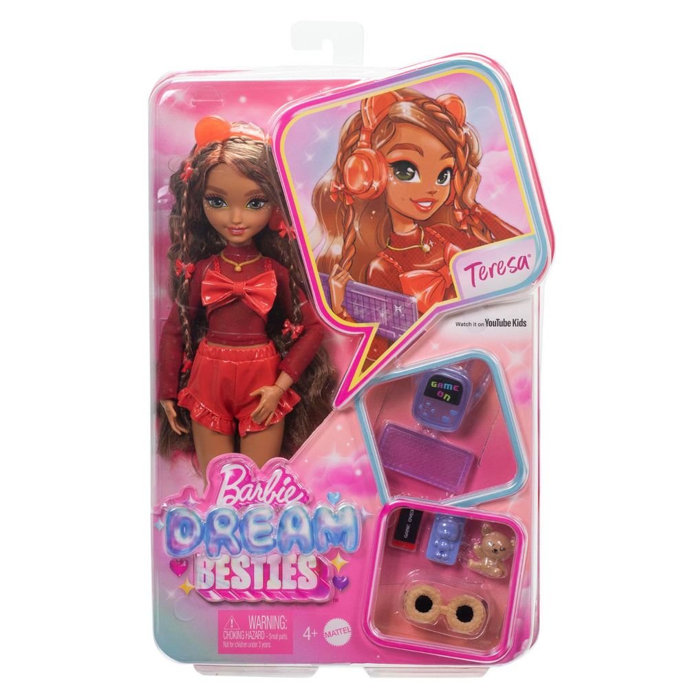 Muñeca Barbie Dream Besties Teresa Shopstar