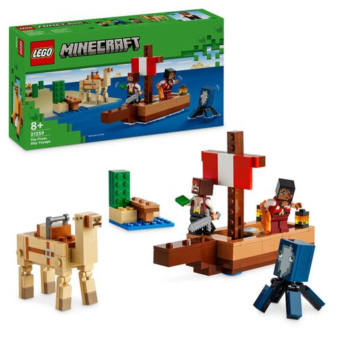 LEGO 21259 El Viaje en el Barco Pirata