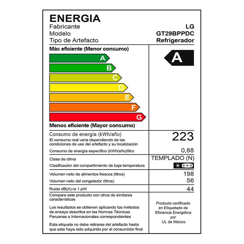 Refrigeradora-Lg-254Lts-Plateada-Door-Cooling-Gt29Bppdc-Oferta-