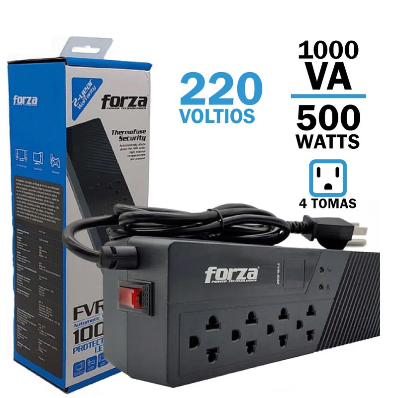 Estabilizador-Forza-FVR-1012-Voltaje-1000VA---500W-4-Salidas