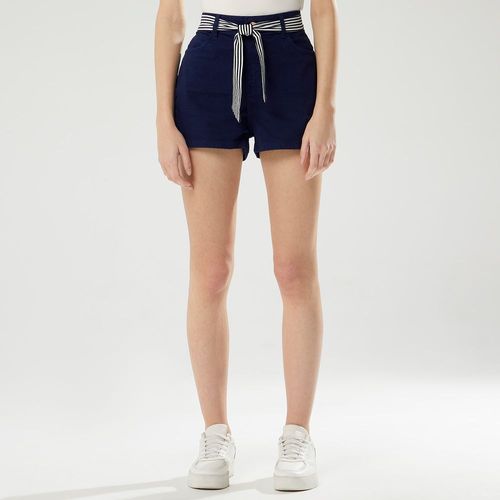Short Mujer Paper Belt Hypnotic