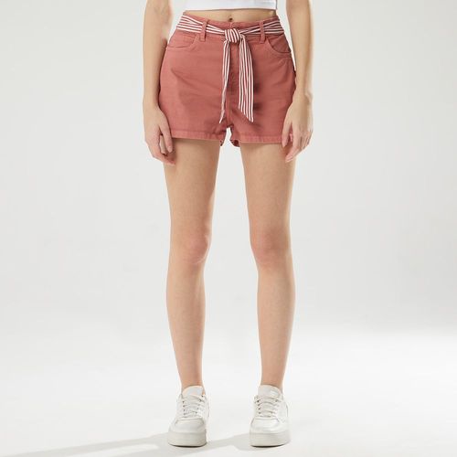 Short Mujer Paper Belt Hypnotic