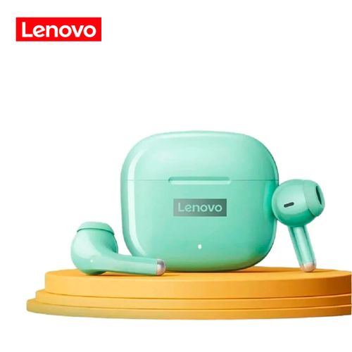 Audífonos inalámbricos Lenovo Lp40 Pro Verde