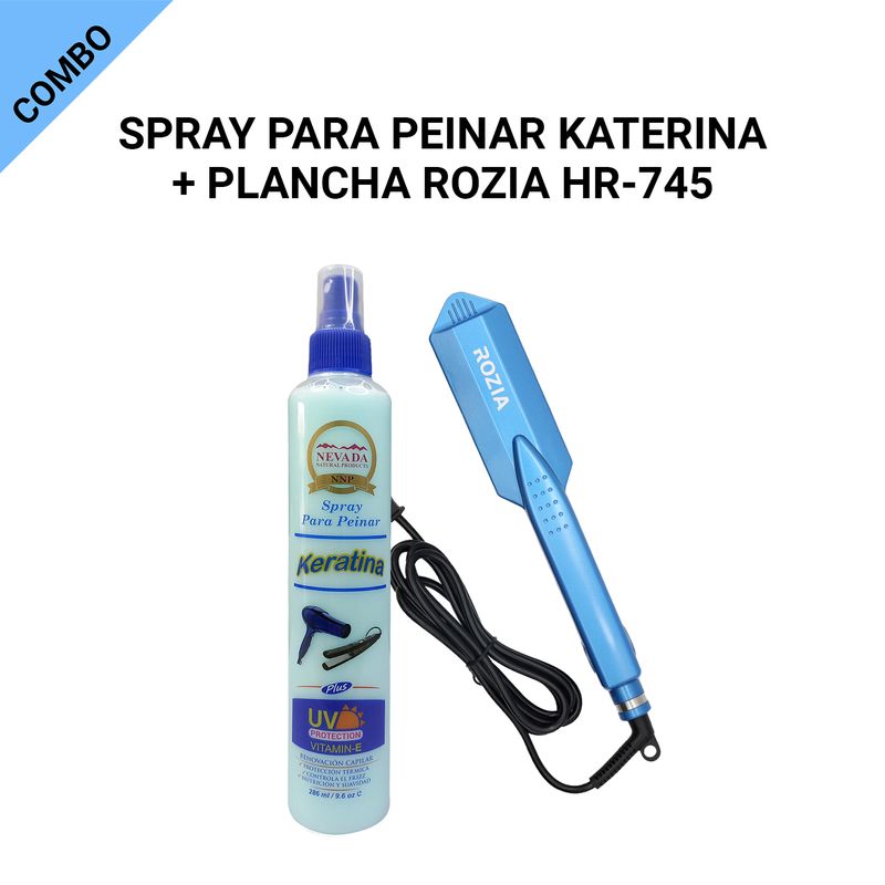 Spray-para-peinar-katerina---Plancha-Rozia-HR-745-