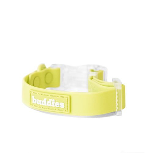 Buddies Collar Pvc Para Perros Paseos Verde S