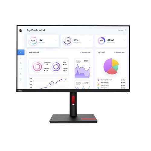 Monitor Lenovo ThinkVision S22i-30 21.5 Pulgadas WLED IPS 75Hz HDMI VGA