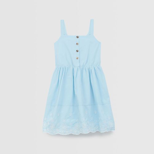 Vestido Para Niña Circus Brodery Botones