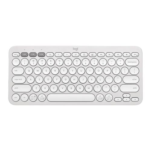 Teclado Logitech Pebble Keys 2 K380s inalámbrico Bluetooth Multidispositivo Blanco