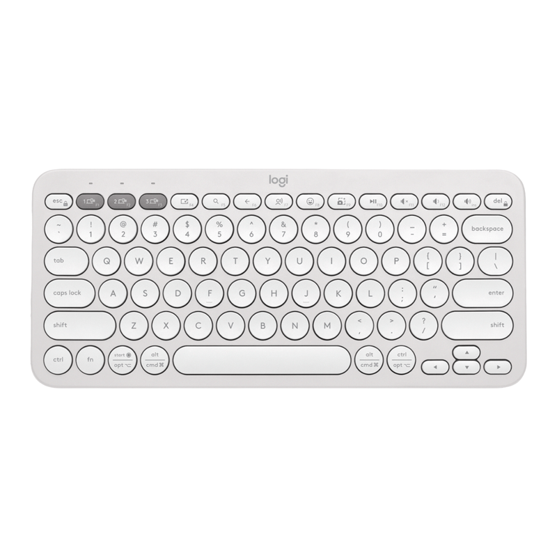 Teclado-Logitech-Pebble-Keys-2-K380s-inalambrico-Bluetooth-Multidispositivo-Blanco