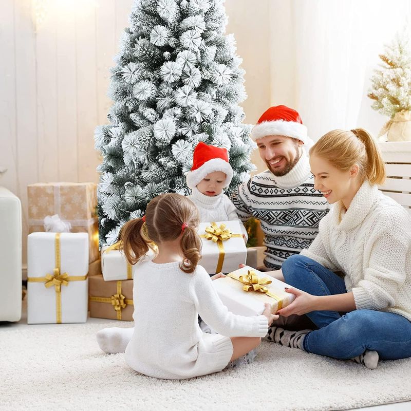 Arbol-De-Navidad-De-Rama-Nevada-Pino-Delgado-Con-Bisagras-Con-Base-De-Metal--2023--E-180
