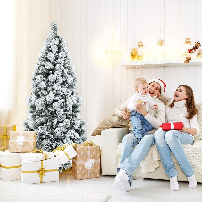 Arbol-De-Navidad-De-Rama-Nevada-Pino-Delgado-Con-Bisagras-Con-Base-De-Metal--2023--E-180