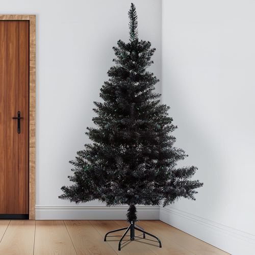 Árbol de Navidad Radiante Negro 180cm Orange