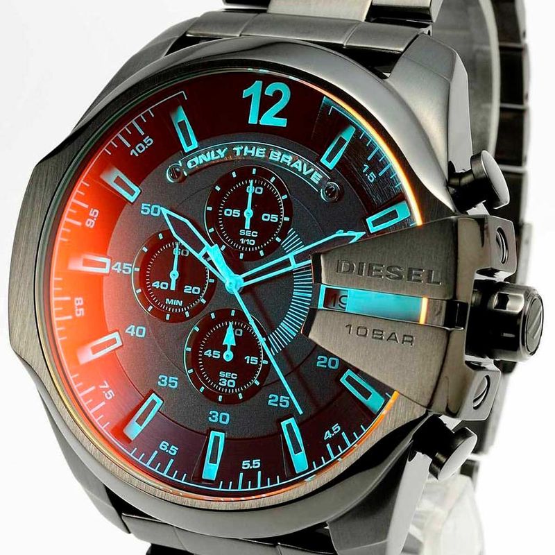 Reloj-Diesel-Mega-Chief-DZ4318-Fecha-Cronometro-Cristal-Iridiscente