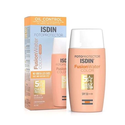 Isdin Fotoprotector Fusion Water Color Oil Control 50Ml