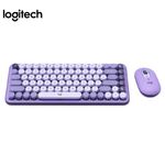 Kit-Teclado-Logitech-Pop-Keys-Mecanico---Mouse--Lavender-