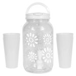 Set-de-Dispensador-de-Agua-35-L-Kawaii---4-Vasos-S11-Blanco