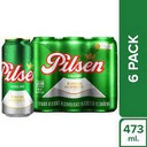 pilsen six pack 473ml ( super oferta )