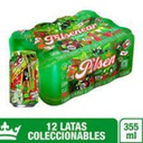 cerveza pilsen 355 x 12 unidades
