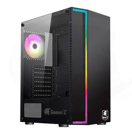 Case Gamer Grandz GZ-33A RGB, USB 3.0, HD Audio