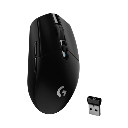 Mouse Gamer Logitech G305 Wireless con Sensor HERO de 1ms - Negro