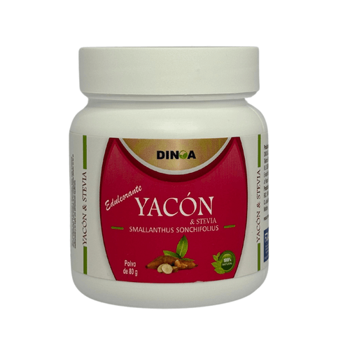 YACÓN CON STEVIA X80 GR