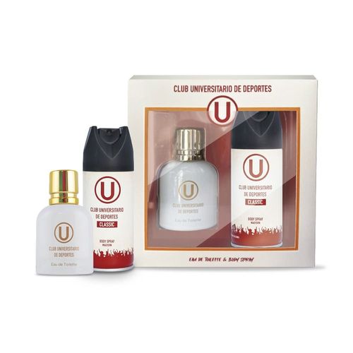 Set Universitario Colonia 50 Ml + Body Spray - Pack 2 UN