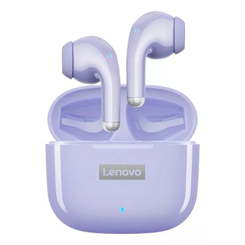 Audifonos Inalámbricos Lenovo Bluetooth LP40 Pro - Color Morado (MUNDO ELECTRONICO)